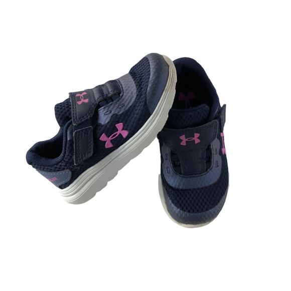 Under Armour Navy Sneakers - Picture 1 of 9